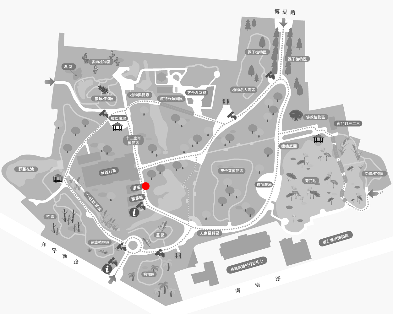 阿拉比卡咖啡的植栽位置圖